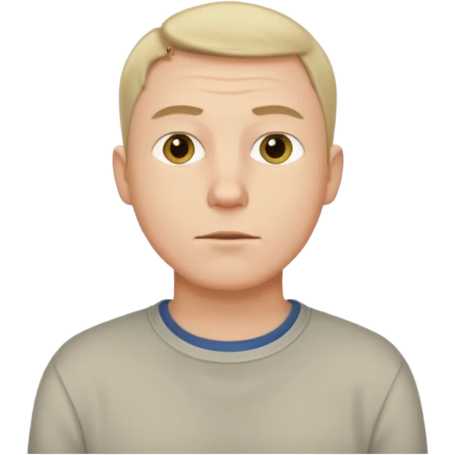 customer. 1 person only white male with shoulder normal person cloths emoji