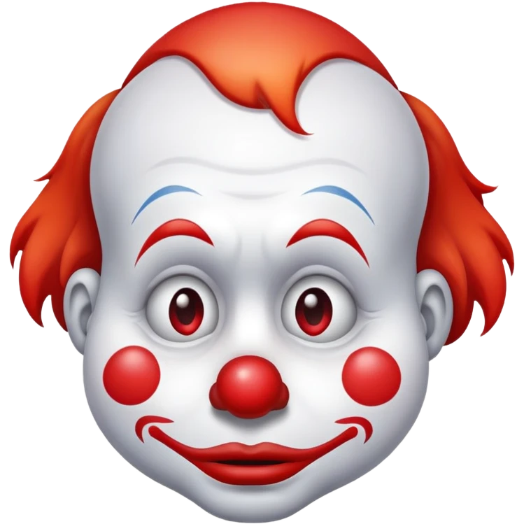 sad Clown face emoji
