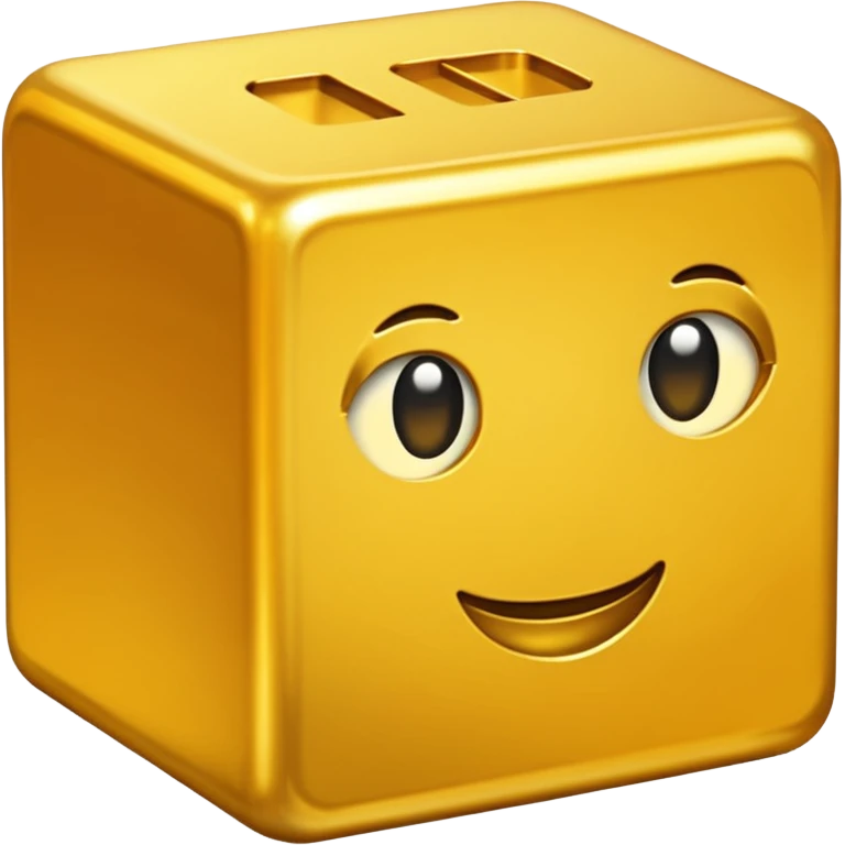 Gold block emoji