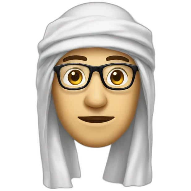 Musulman lunettes emoji