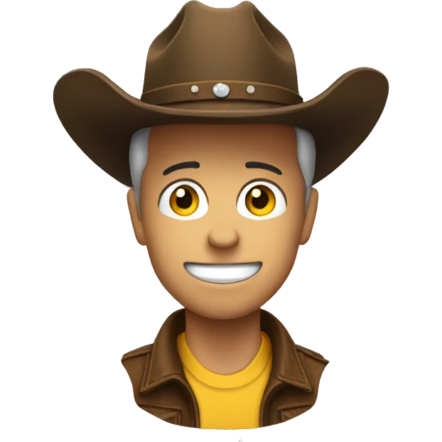 Cowboy tipping his hat emoji
