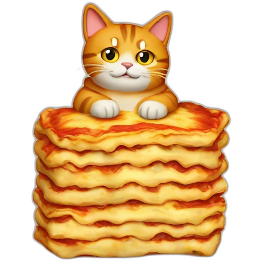 lasagna cat emoji