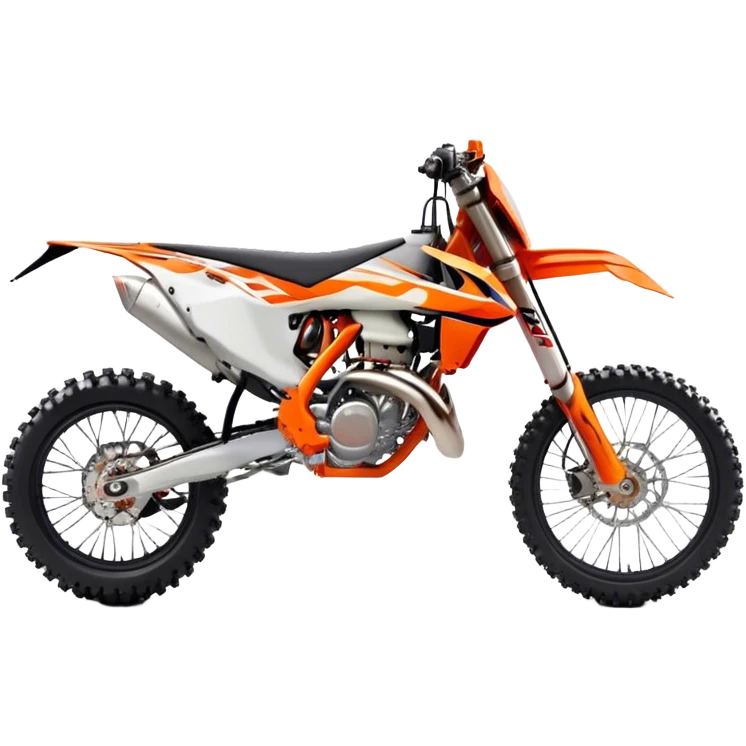 KTM Dirtbike - KTM 250 SX (Model Year: 2021) (Iconic colour: Orange) emoji