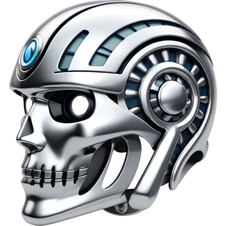 sorayama trible pattern chrome glossy emoji