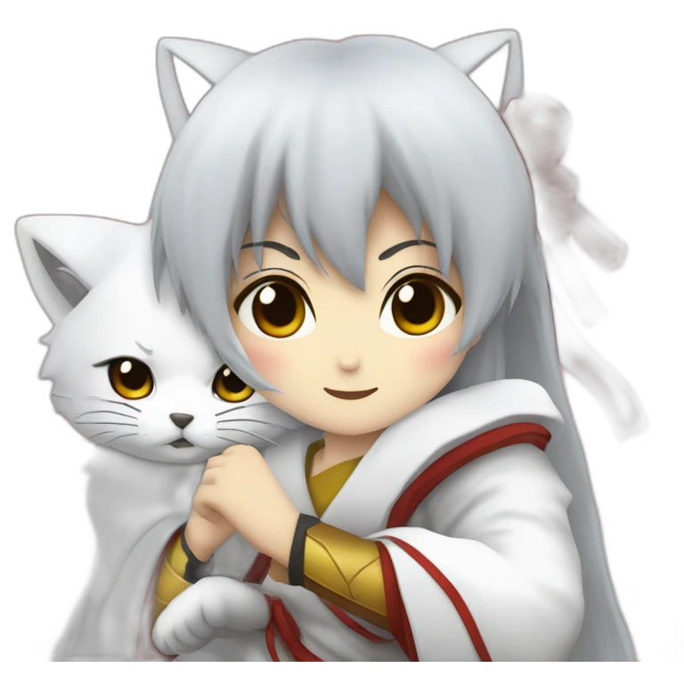 Rin and Sesshomaru (Yashahime) emoji