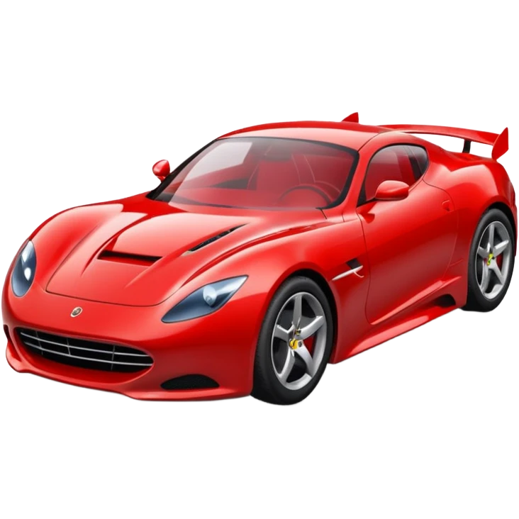 red sports car emoji