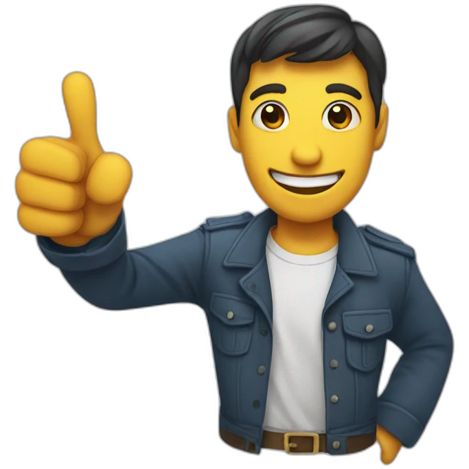 6 fingers thumbs up emoji