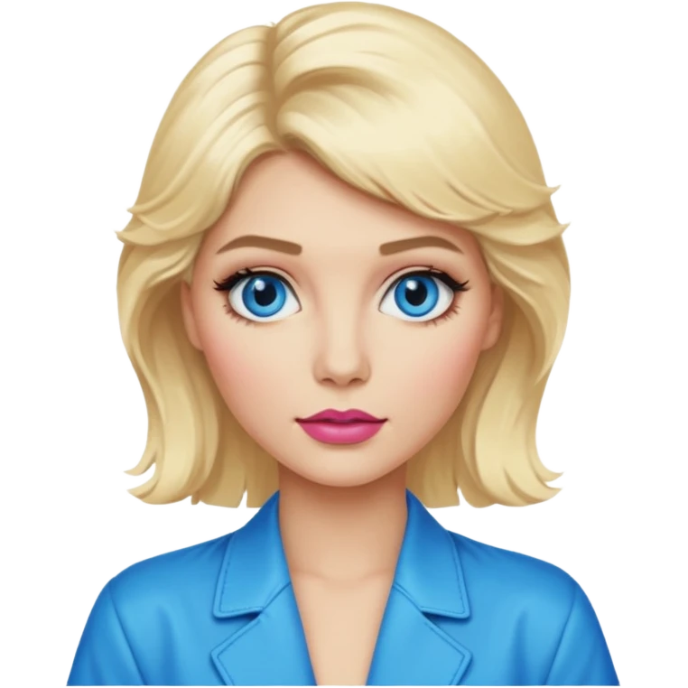 Blondie in the 80s emoji
