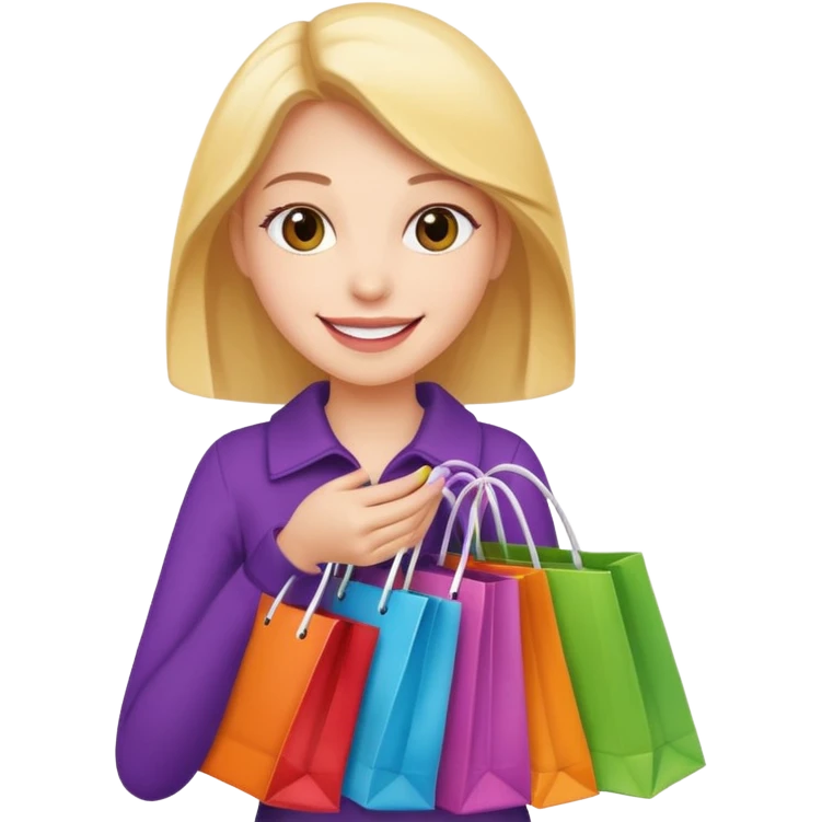 shopping emoji