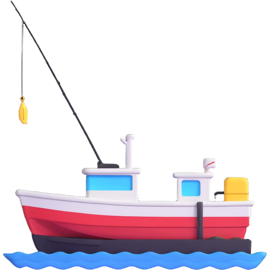 fishing boat emoji