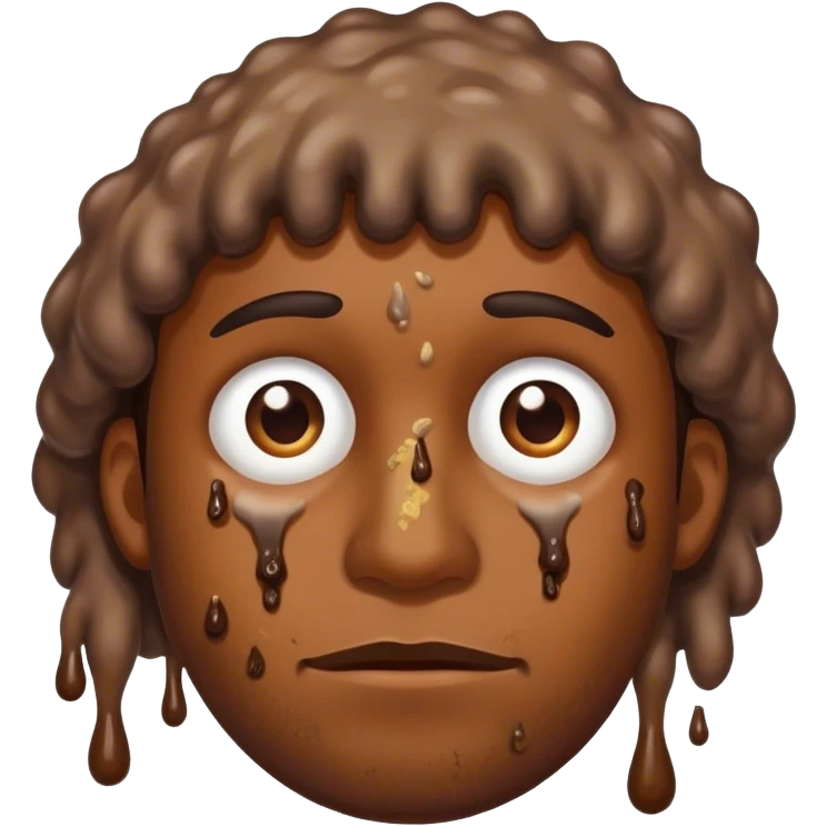 Poop man emoji