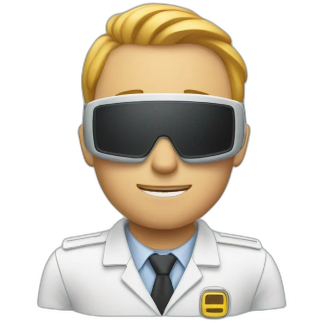 Controlador aereo emoji