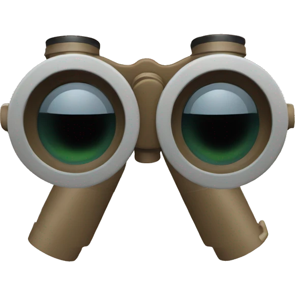 emoji with binoculars emoji