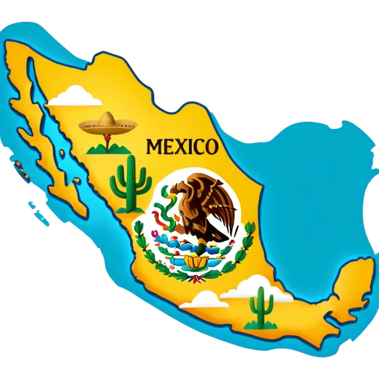Mapa De México emoji