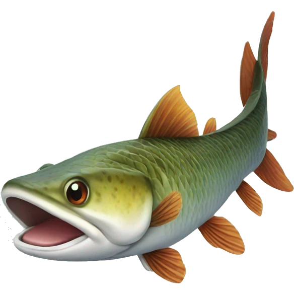 Gar fish emoji