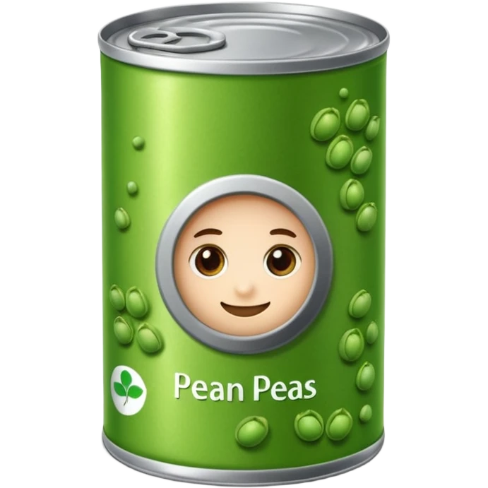 green peas can emoji