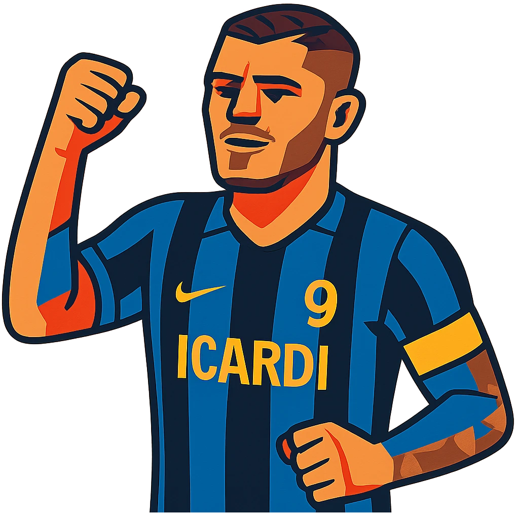 Mauro Icardi football player emoji