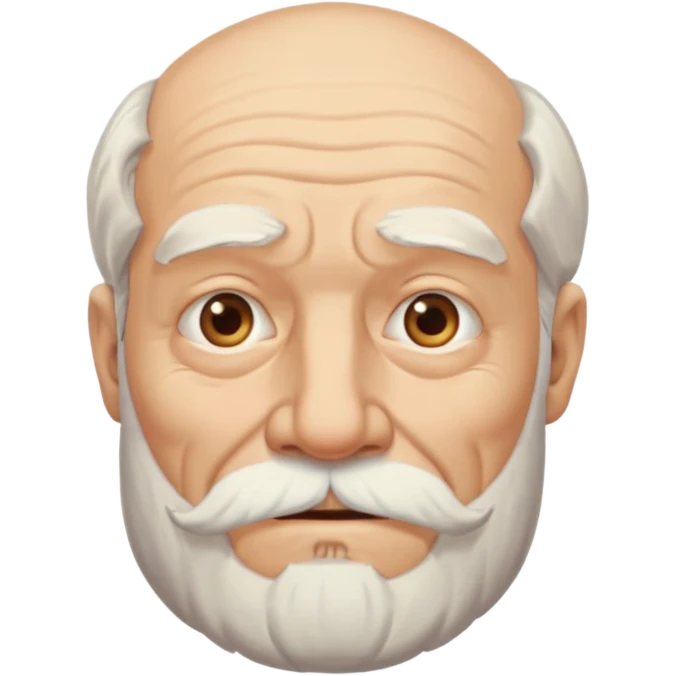 biblical old man white beard emoji