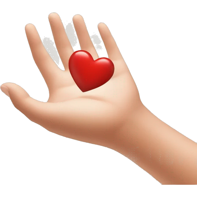person  heart in hand  emoji