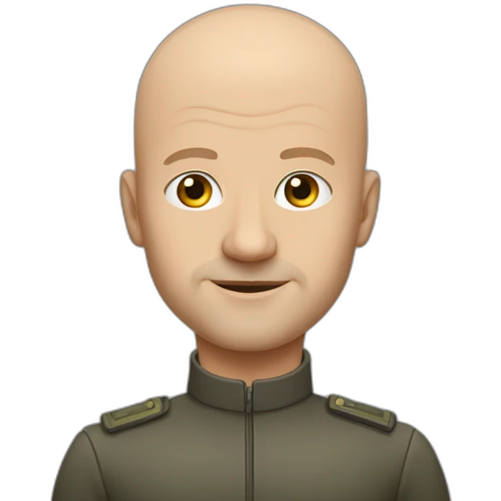 Piotr Sędziak, bald emoji