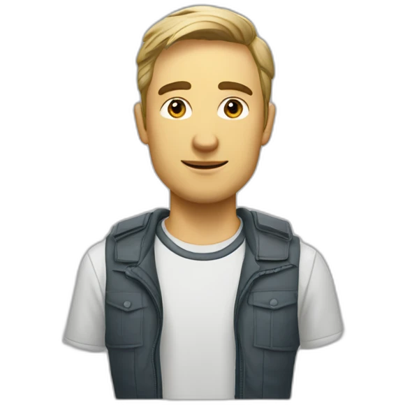 Владимир Зеленский кидает зигк emoji