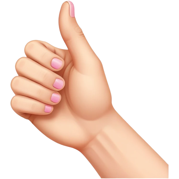 Hand in fist with pinky finger raised emoji
