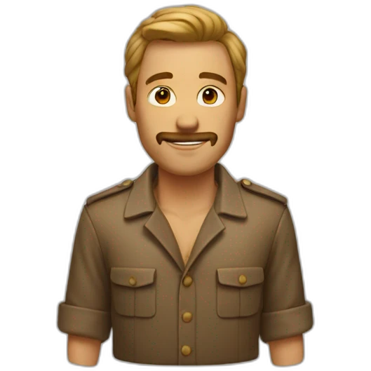 L'homme sable emoji