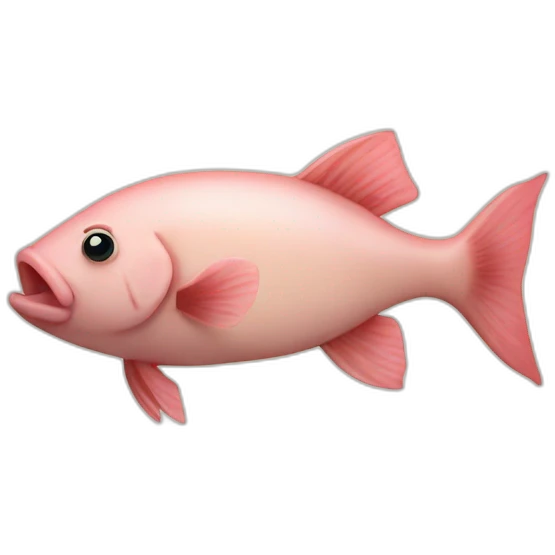 Fish-pig emoji