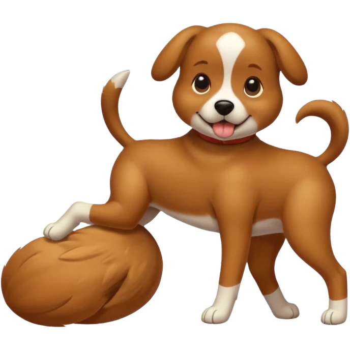 dog humping leg emoji