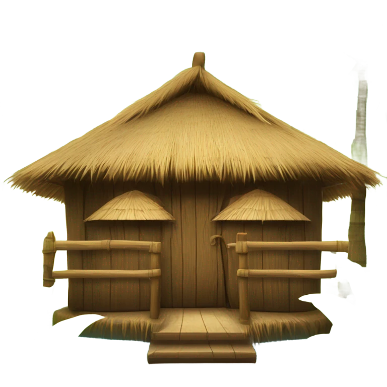 Tiki hut emoji