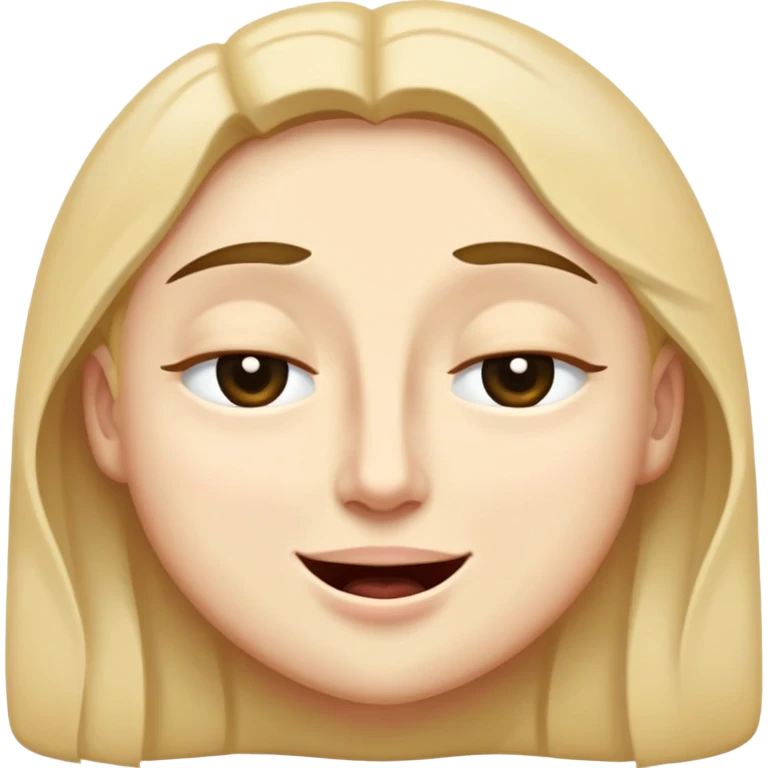 One eye is half-closed (like a wink). 	•	The other eye is wide open, almost exaggeratedly so. 	•	There’s a subtle, slightly smug or knowing smile. 	•	The overall vibe is a mix of mischievous, suspicious, and unhinged. emoji