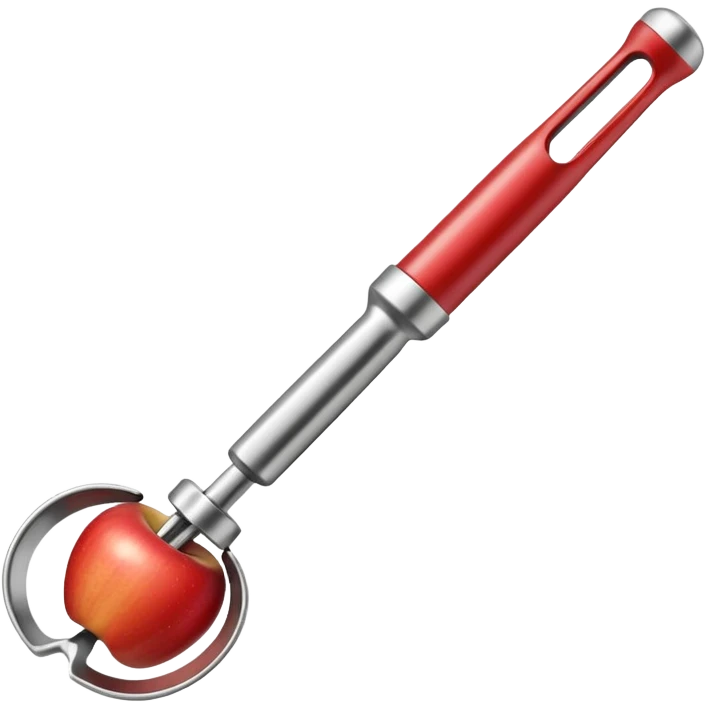 Apple corer emoji