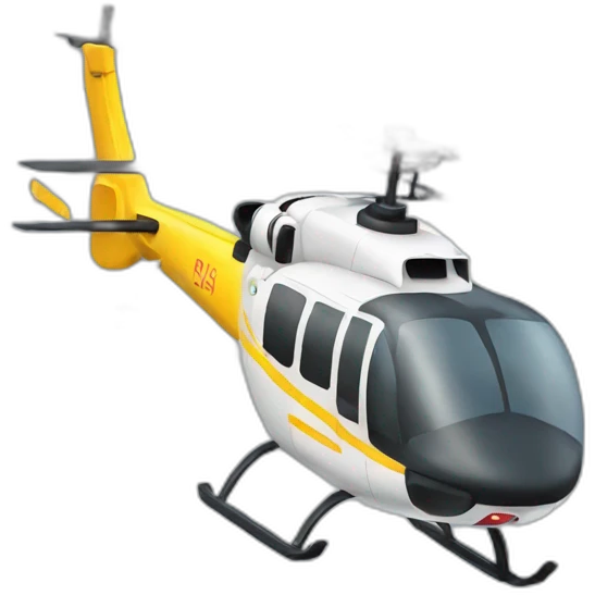 helicopter emoji