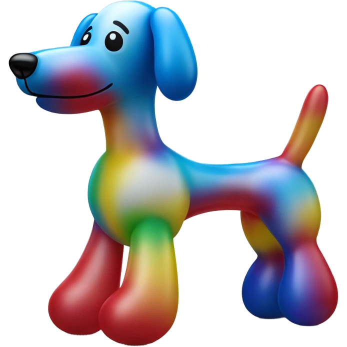 Balloon dog emoji
