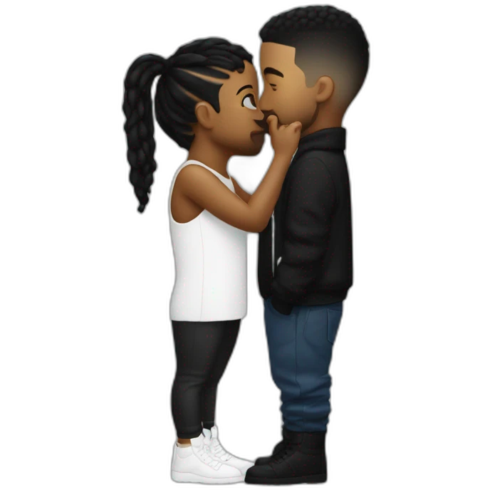drake kissing 21 savage emoji