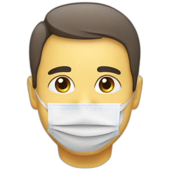 taping the nose  emoji