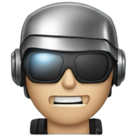 Steve Jobs as terminator emoji