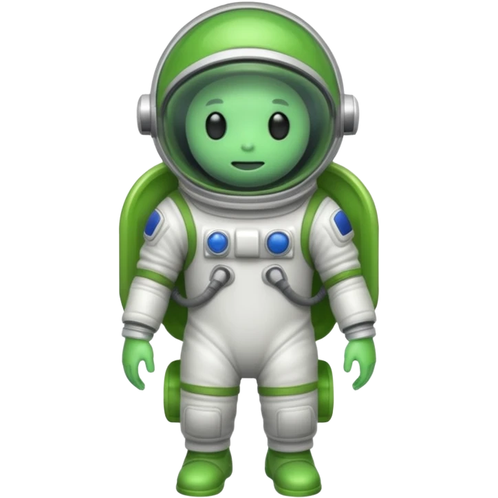 slime alien Astronaut emoji