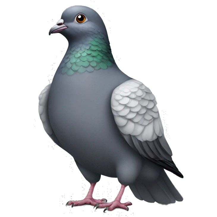 Pigeon strong emoji