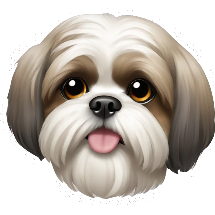 Shih tzu dog  emoji