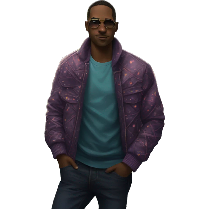 cool night vibes portrait emoji