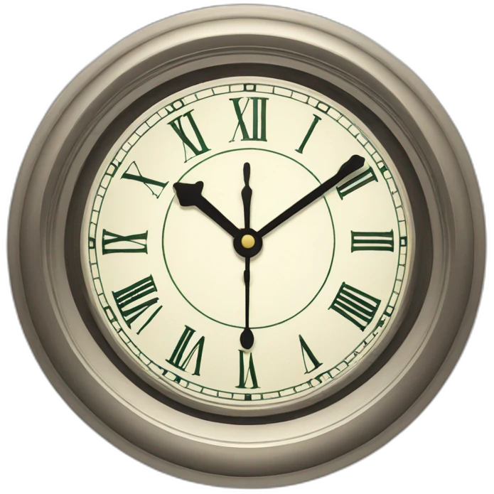 clock of money emoji
