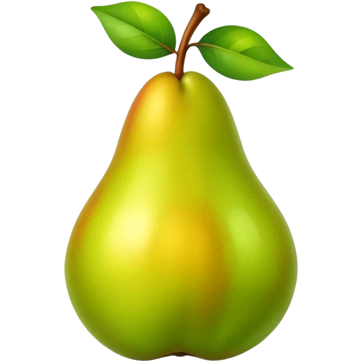  colorful Pear emoji