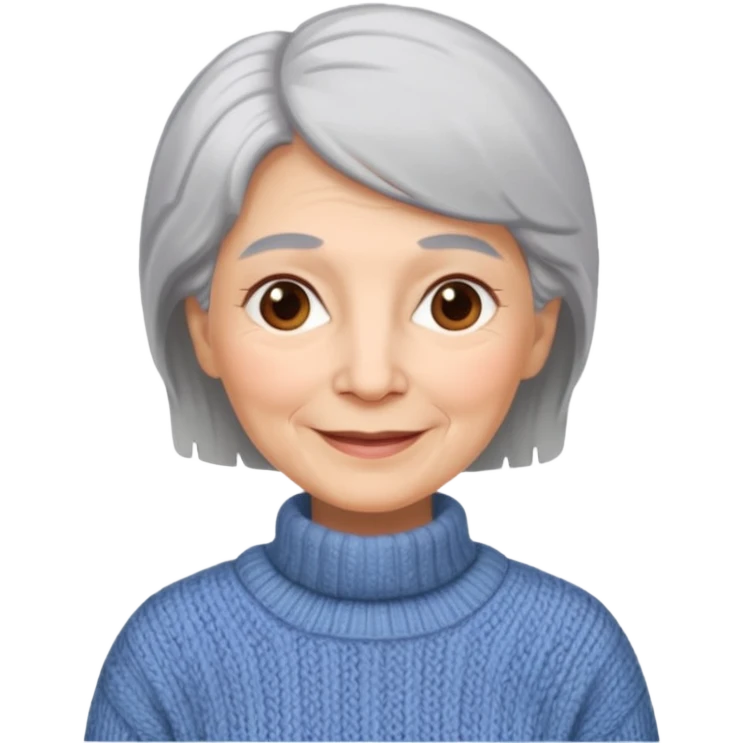 The Kind Grandmother in Fairy Tales emoji