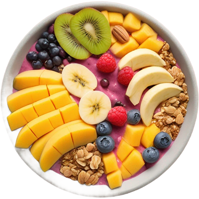 smoothie bowl  emoji