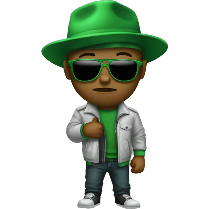 green gangsta emoji