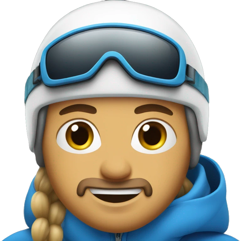 Serb skiing emoji