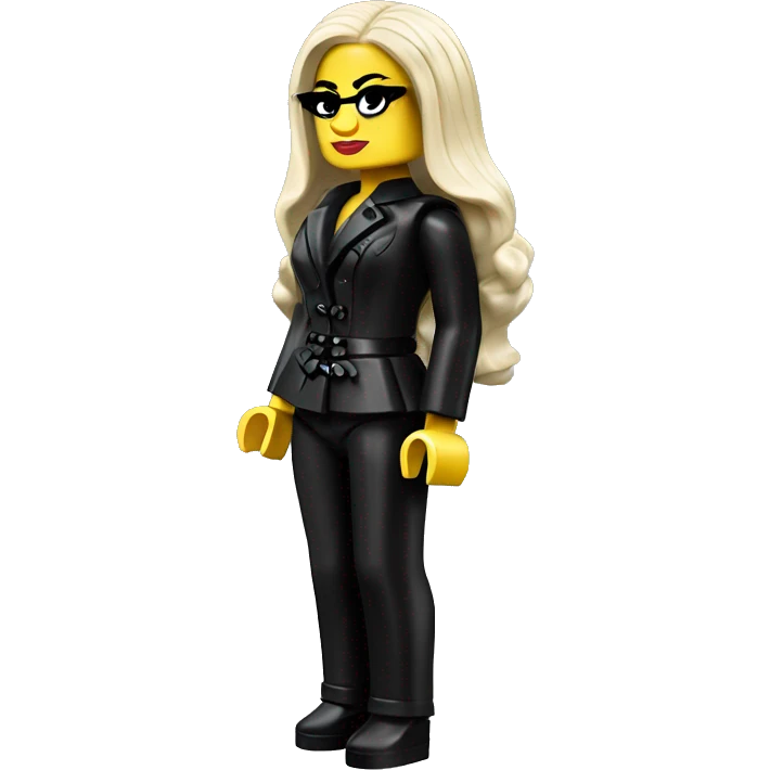 LADY GAGA lego full body emoji