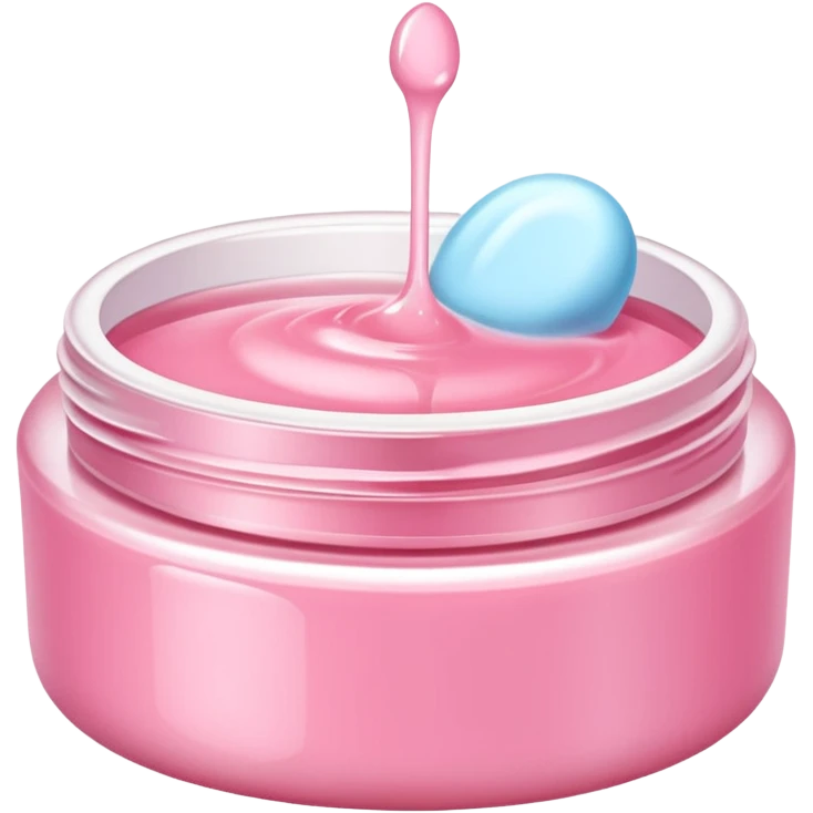 Skin care with pink pastel colors emoji