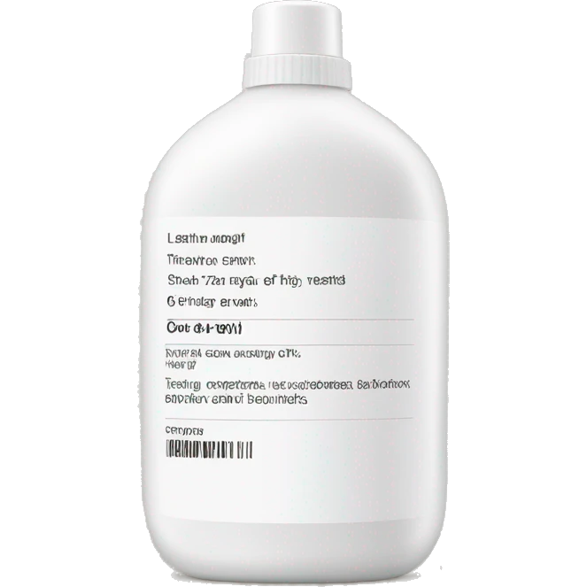 leave-in conditioner bottle with label emoji